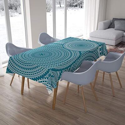 Bonamaison Kitchen Decoration, Tablecloth, 145 cm x 220 cm – Diseñado y Fabricado en Turkey Bonamaison Kitchen Decoration, Tablecloth, 145 cm x 220 cm – Diseñado y Fabricado en Turkey