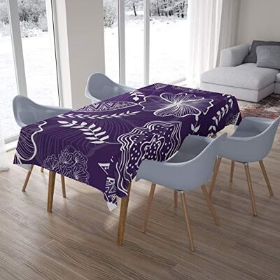 Bonamaison Kitchen Decoration, Tablecloth, 145 cm x 220 cm – Diseñado y Fabricado en Turkey Bonamaison Kitchen Decoration, Tablecloth, 145 cm x 220 cm – Diseñado y Fabricado en Turkey