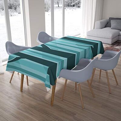 Bonamaison Kitchen Decoration, Tablecloth, 145 cm x 220 cm – Diseñado y Fabricado en Turkey Bonamaison Kitchen Decoration, Tablecloth, 145 cm x 220 cm – Diseñado y Fabricado en Turkey