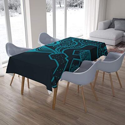 Bonamaison Kitchen Decoration, Tablecloth, 145 cm x 220 cm – Diseñado y Fabricado en Turkey Bonamaison Kitchen Decoration, Tablecloth, 145 cm x 220 cm – Diseñado y Fabricado en Turkey