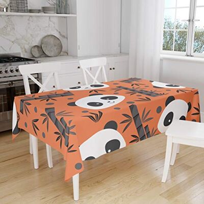 Bonamaison Kitchen Decoration, Tablecloth, 145 cm x 180 cm – Diseñado y Fabricado en Turkey Bonamaison Kitchen Decoration, Tablecloth, 145 cm x 180 cm – Diseñado y Fabricado en Turkey