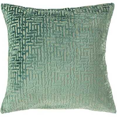 Paoletti Delphi-Cojín Relleno de poliéster, Menta, 45 x 45cm Paoletti Delphi-Cojín Relleno de poliéster, Menta, 45 x 45cm