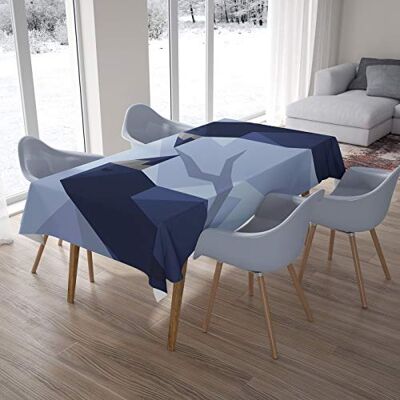 Bonamaison Kitchen Decoration, Tablecloth, 145 cm x 220 cm – Diseñado y Fabricado en Turkey Bonamaison Kitchen Decoration, Tablecloth, 145 cm x 220 cm – Diseñado y Fabricado en Turkey