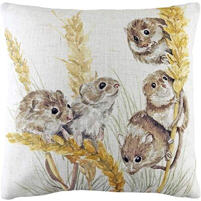 furn. Evans Lichfield Woodland Fieldrates, Funda de cojín, poliéster, Lino, Multicolor, 43 x 43 cm furn. Evans Lichfield Woodland Fieldrates, Funda de cojín, poliéster, Lino, Multicolor, 43 x 43 cm
