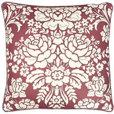 Paoletti Cojín Lleno de Plumas de Melrose, Poliéster, Mulberry, 50 x 50cm Paoletti Cojín Lleno de Plumas de Melrose, Poliéster, Mulberry, 50 x 50cm