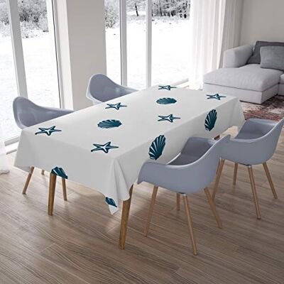 Bonamaison Kitchen Decoration, Tablecloth, 145 cm x 220 cm – Diseñado y Fabricado en Turkey Bonamaison Kitchen Decoration, Tablecloth, 145 cm x 220 cm – Diseñado y Fabricado en Turkey