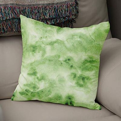Bonamaison Acurela Funda de Cojín, Verde , 43 x 43 cm, 1 Unidad Bonamaison Acurela Funda de Cojín, Verde , 43 x 43 cm, 1 Unidad