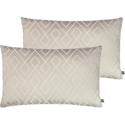 Prestigious Textiles Cojines Rellenos de Plumas pivotantes, Paquete Doble Prestigious Textiles Cojines Rellenos de Plumas pivotantes, Paquete Doble