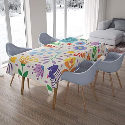 Bonamaison Kitchen Decoration, Tablecloth, 145 cm x 220 cm – Diseñado y Fabricado en Turkey Bonamaison Kitchen Decoration, Tablecloth, 145 cm x 220 cm – Diseñado y Fabricado en Turkey