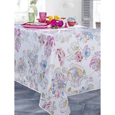 CALITEX Hule Peonia, Multicolor, Redondo, 140 cm CALITEX Hule Peonia, Multicolor, Redondo, 140 cm