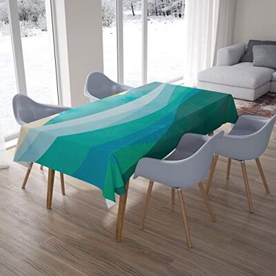 Bonamaison Kitchen Decoration, Tablecloth, 145 cm x 220 cm – Diseñado y Fabricado en Turkey Bonamaison Kitchen Decoration, Tablecloth, 145 cm x 220 cm – Diseñado y Fabricado en Turkey