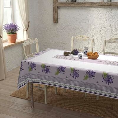 Soleil d'ocre , Mantel Estampado Antimanchas Rectangular 140x300 cm Provence Soleil d'ocre , Mantel Estampado Antimanchas Rectangular 140x300 cm Provence