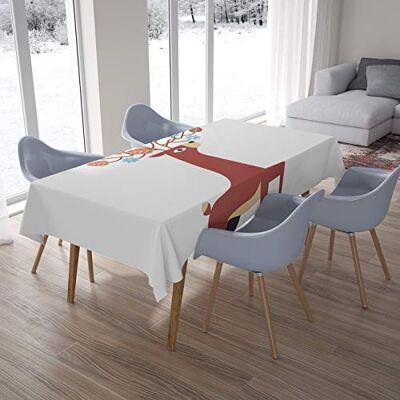 Bonamaison Kitchen Decoration, Tablecloth, 145 cm x 220 cm – Diseñado y Fabricado en Turkey Bonamaison Kitchen Decoration, Tablecloth, 145 cm x 220 cm – Diseñado y Fabricado en Turkey