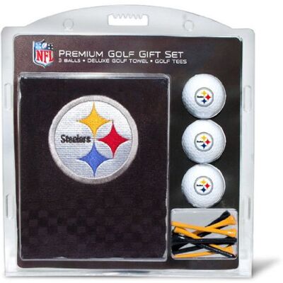 Team Golf NFL toalla bordada SET de regalo, 32420, Pittsburgh Steelers, talla única Team Golf NFL toalla bordada SET de regalo, 32420, Pittsburgh Steelers, talla única