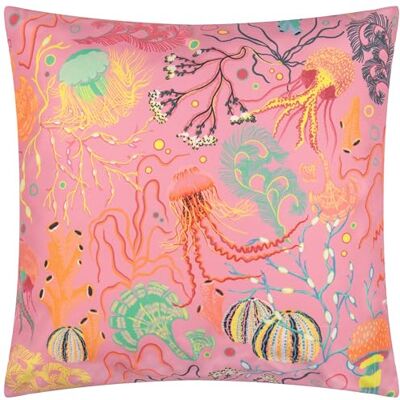 furn. Reef Relleno De Poliéster – Reversible Resistente Al Agua Costero Medusa Océano Exterior Cojín Decorativo (Rosa 45x45cm) furn. Reef Relleno De Poliéster – Reversible Resistente Al Agua Costero Medusa Océano Exterior Cojín Decorativo (Rosa 45x45cm)