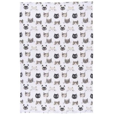 Danica Jubilee Now Designs Cotton Kitchen Towel, Cats Meow Print Toalla de Cocina de algodón, Estampado de Gatos, 1 EA Danica Jubilee Now Designs Cotton Kitchen Towel, Cats Meow Print Toalla de Cocina de algodón, Estampado de Gatos, 1 EA