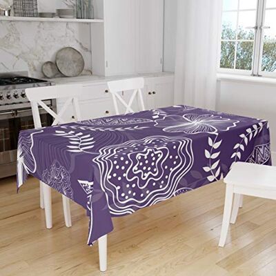 Bonamaison Kitchen Decoration, Tablecloth, 145 cm x 180 cm – Diseñado y Fabricado en Turkey Bonamaison Kitchen Decoration, Tablecloth, 145 cm x 180 cm – Diseñado y Fabricado en Turkey