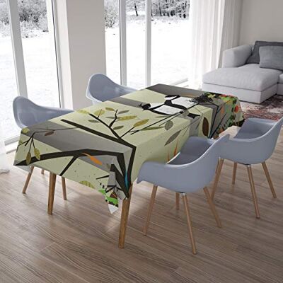 Bonamaison Kitchen Decoration, Tablecloth, 145 cm x 220 cm – Diseñado y Fabricado en Turkey Bonamaison Kitchen Decoration, Tablecloth, 145 cm x 220 cm – Diseñado y Fabricado en Turkey