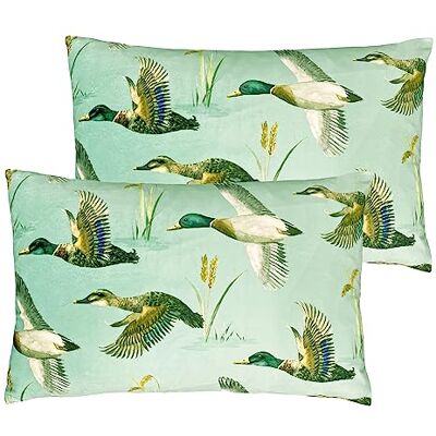 furn. Evans Lichfield Country Duck Pond Cojín Rectangular con Relleno de poliéster, 2 Unidades furn. Evans Lichfield Country Duck Pond Cojín Rectangular con Relleno de poliéster, 2 Unidades