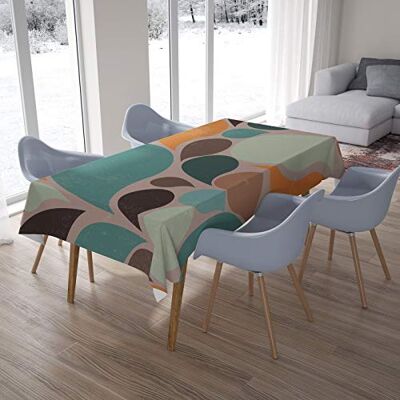 Bonamaison Kitchen Decoration, Tablecloth, 145 cm x 220 cm – Diseñado y Fabricado en Turkey Bonamaison Kitchen Decoration, Tablecloth, 145 cm x 220 cm – Diseñado y Fabricado en Turkey
