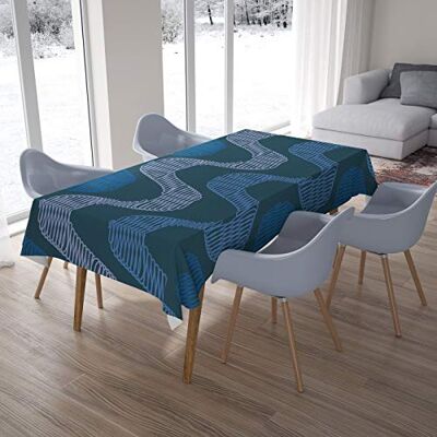 Bonamaison Kitchen Decoration, Tablecloth, 145 cm x 220 cm – Diseñado y Fabricado en Turkey Bonamaison Kitchen Decoration, Tablecloth, 145 cm x 220 cm – Diseñado y Fabricado en Turkey