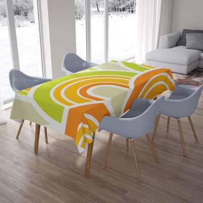 Bonamaison Kitchen Decoration, Tablecloth, 145 cm x 220 cm – Diseñado y Fabricado en Turkey Bonamaison Kitchen Decoration, Tablecloth, 145 cm x 220 cm – Diseñado y Fabricado en Turkey