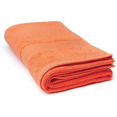 Excelsa Toalla de algodón, Naranja, 100 x 150 cm Excelsa Toalla de algodón, Naranja, 100 x 150 cm