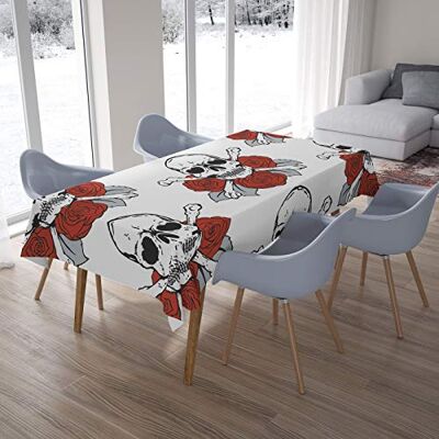 Bonamaison Kitchen Decoration, Tablecloth, 145 cm x 220 cm – Diseñado y Fabricado en Turkey Bonamaison Kitchen Decoration, Tablecloth, 145 cm x 220 cm – Diseñado y Fabricado en Turkey