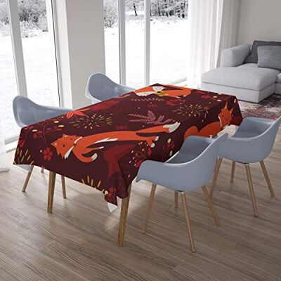Bonamaison Kitchen Decoration, Tablecloth, 145 cm x 220 cm – Diseñado y Fabricado en Turkey Bonamaison Kitchen Decoration, Tablecloth, 145 cm x 220 cm – Diseñado y Fabricado en Turkey