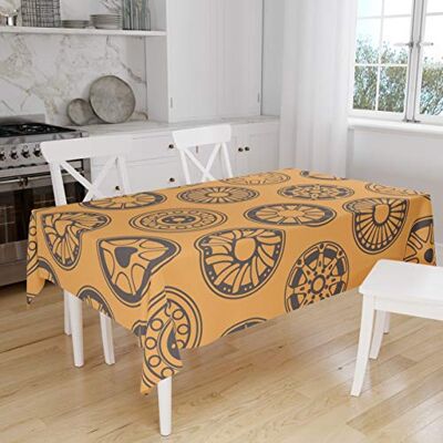 Bonamaison Kitchen Decoration, Tablecloth, 145 cm x 180 cm – Diseñado y Fabricado en Turkey Bonamaison Kitchen Decoration, Tablecloth, 145 cm x 180 cm – Diseñado y Fabricado en Turkey