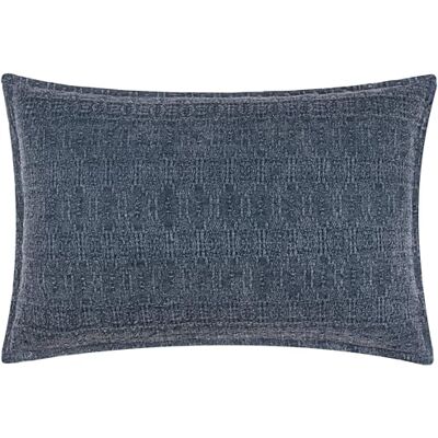 Yard Cojín Relleno de poliéster Jacquard Ramas Indigo 40x60cm Yard Cojín Relleno de poliéster Jacquard Ramas Indigo 40x60cm