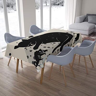 Bonamaison Kitchen Decoration, Tablecloth, 145 cm x 220 cm – Diseñado y Fabricado en Turkey Bonamaison Kitchen Decoration, Tablecloth, 145 cm x 220 cm – Diseñado y Fabricado en Turkey