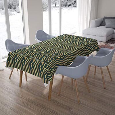 Bonamaison Kitchen Decoration, Tablecloth, 145 cm x 220 cm – Diseñado y Fabricado en Turkey Bonamaison Kitchen Decoration, Tablecloth, 145 cm x 220 cm – Diseñado y Fabricado en Turkey