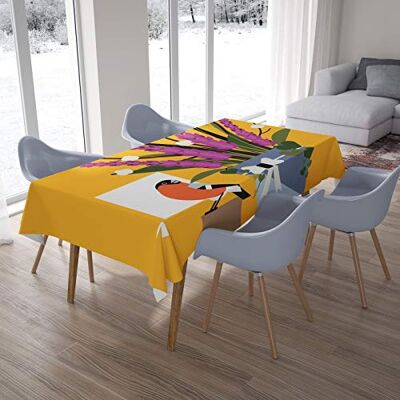 Bonamaison Kitchen Decoration, Tablecloth, 145 cm x 220 cm – Diseñado y Fabricado en Turkey Bonamaison Kitchen Decoration, Tablecloth, 145 cm x 220 cm – Diseñado y Fabricado en Turkey