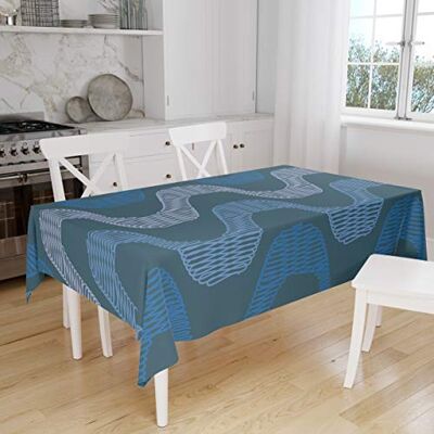Bonamaison Kitchen Decoration, Tablecloth, 145 cm x 180 cm – Diseñado y Fabricado en Turkey Bonamaison Kitchen Decoration, Tablecloth, 145 cm x 180 cm – Diseñado y Fabricado en Turkey