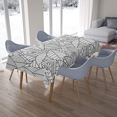 Bonamaison Kitchen Decoration, Tablecloth, 145 cm x 220 cm – Diseñado y Fabricado en Turkey Bonamaison Kitchen Decoration, Tablecloth, 145 cm x 220 cm – Diseñado y Fabricado en Turkey
