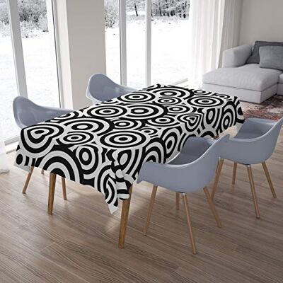 Bonamaison Kitchen Decoration, Tablecloth, 145 cm x 220 cm – Diseñado y Fabricado en Turkey Bonamaison Kitchen Decoration, Tablecloth, 145 cm x 220 cm – Diseñado y Fabricado en Turkey