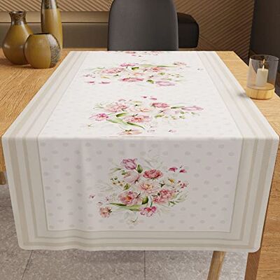 PETTI ARTIGIANI ITALIANI Accesorios Textiles de Cocina, Camino de Mesa Elegante 40 x 140 cm de Microfibra, Mantel de Mesa con impresión Digital Lunares Pardo, 100% Fabricado en Italia PETTI ARTIGIANI ITALIANI Accesorios Textiles de Cocina, Camino de Mesa Elegante 40 x 140 cm de Microfibra, Mantel de Mesa con impresión Digital Lunares Pardo, 100% Fabricado en Italia
