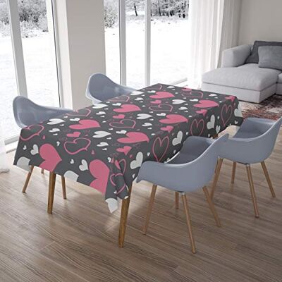 Bonamaison Kitchen Decoration, Tablecloth, 145 cm x 220 cm – Diseñado y Fabricado en Turkey Bonamaison Kitchen Decoration, Tablecloth, 145 cm x 220 cm – Diseñado y Fabricado en Turkey
