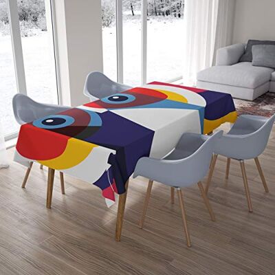 Bonamaison Kitchen Decoration, Tablecloth, 145 cm x 220 cm – Diseñado y Fabricado en Turkey Bonamaison Kitchen Decoration, Tablecloth, 145 cm x 220 cm – Diseñado y Fabricado en Turkey