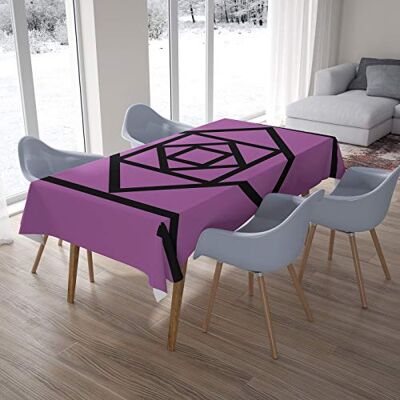 Bonamaison Kitchen Decoration, Tablecloth, 145 cm x 220 cm – Diseñado y Fabricado en Turkey Bonamaison Kitchen Decoration, Tablecloth, 145 cm x 220 cm – Diseñado y Fabricado en Turkey