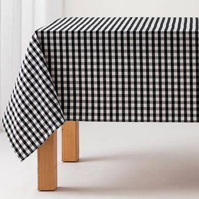 GAMUSI - Mantel antimanchas - Negro - Mantel GAMUSI - Mantel antimanchas - Negro - Mantel