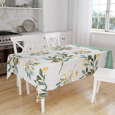 Bonamaison Kitchen Decoration, Tablecloth, 145 cm x 180 cm – Diseñado y Fabricado en Turkey Bonamaison Kitchen Decoration, Tablecloth, 145 cm x 180 cm – Diseñado y Fabricado en Turkey