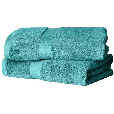 Superior Juego de Toallas de baño de algodón Egipcio de 800 g/m², Incluye 2 Toallas de baño, Esenciales de Felpa de Lujo, Toallas absorbentes de Secado rápido, baño de Invitados, apartamento, Nuevo Superior Juego de Toallas de baño de algodón Egipcio de 800 g/m², Incluye 2 Toallas de baño, Esenciales de Felpa de Lujo, Toallas absorbentes de Secado rápido, baño de Invitados, apartamento, Nuevo