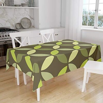 Bonamaison Kitchen Decoration, Tablecloth, 145 cm x 180 cm – Diseñado y Fabricado en Turkey Bonamaison Kitchen Decoration, Tablecloth, 145 cm x 180 cm – Diseñado y Fabricado en Turkey