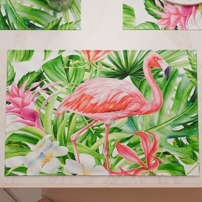 PETTI ARTIGIANI ITALIANI Manteles Individuales Americanos con impresión Digital, manteles Individuales Americanos de Tela y Lavables (Juego de 2-30 x 45 cm) Flamingo, 100% Made in Italy PETTI ARTIGIANI ITALIANI Manteles Individuales Americanos con impresión Digital, manteles Individuales Americanos de Tela y Lavables (Juego de 2-30 x 45 cm) Flamingo, 100% Made in Italy