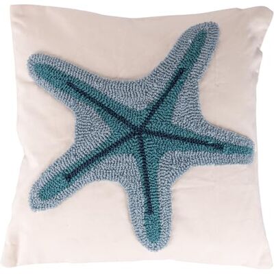 Tivoli Cojín Decorativo Stella Marina 45 x 45 cm de poliéster desenfundable, Ocean Tivoli Cojín Decorativo Stella Marina 45 x 45 cm de poliéster desenfundable, Ocean