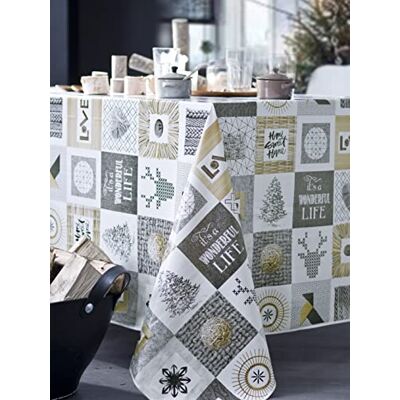 CALITEX Mantel Hule Wonderful Life, Multicolor, 140 x 250 cm CALITEX Mantel Hule Wonderful Life, Multicolor, 140 x 250 cm