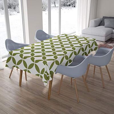 Bonamaison Kitchen Decoration, Tablecloth, 145 cm x 220 cm – Diseñado y Fabricado en Turkey Bonamaison Kitchen Decoration, Tablecloth, 145 cm x 220 cm – Diseñado y Fabricado en Turkey