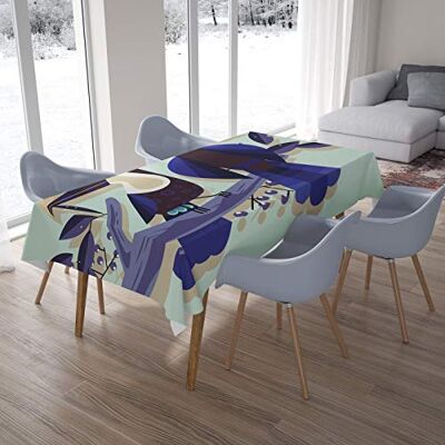 Bonamaison Kitchen Decoration, Tablecloth, 145 cm x 220 cm – Diseñado y Fabricado en Turkey Bonamaison Kitchen Decoration, Tablecloth, 145 cm x 220 cm – Diseñado y Fabricado en Turkey